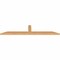 Ekena Millwork Portland Timber Gable Bracket, Western Red Cedar, 108"W x 22"H x 3 1/2"D x 5 1/2"F, 5/12 Pitch GBW108X22X0406POR00SWR - alternate 3